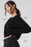 Cardigan En Cachemire Plush Waffle ALO
